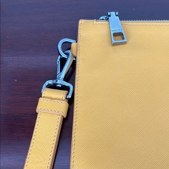 Versace Yellow Wristlet Clutch - Picture 3 of 8